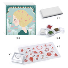 Load image into Gallery viewer, Djeco Patterns and Decorations Clear Stamps
