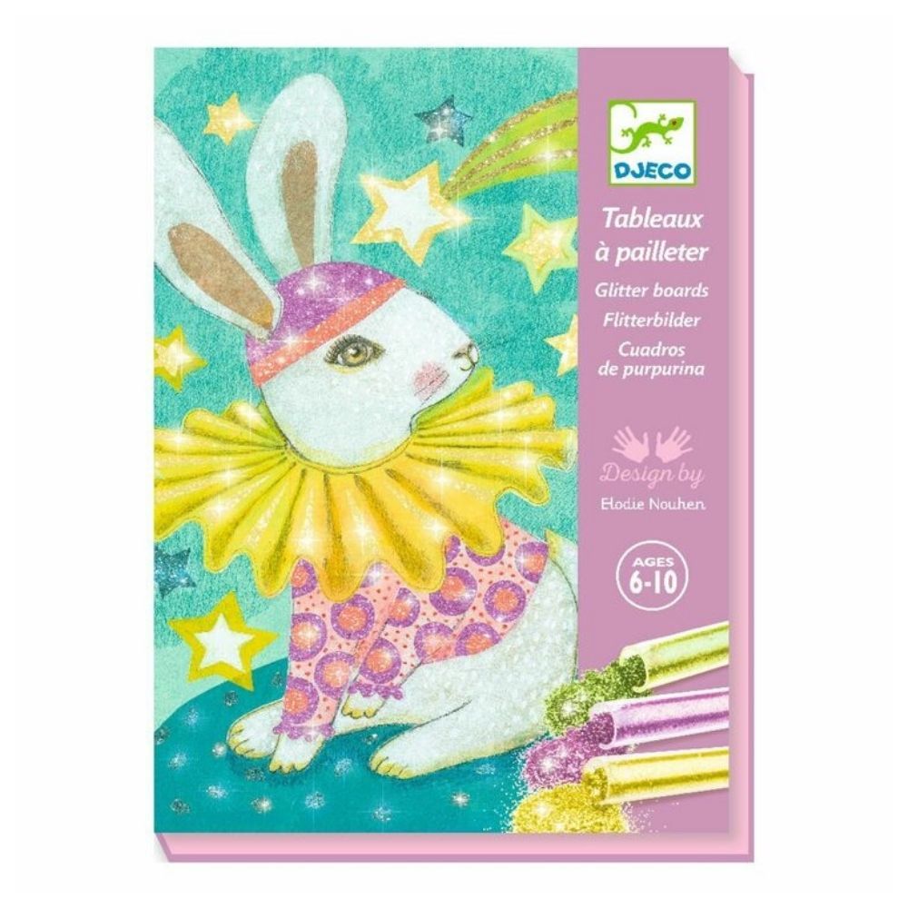 Djeco Glitter Boards - Carnival of the Animals - BEST SELLER