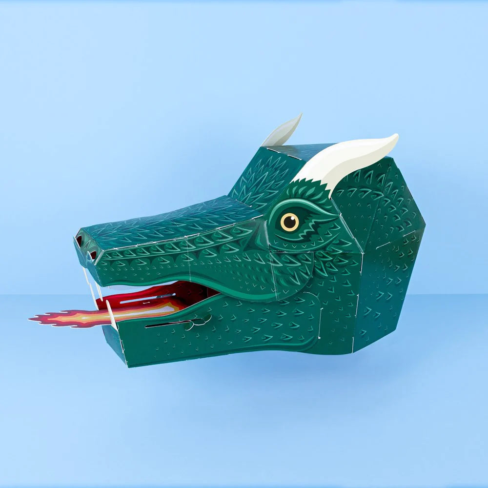 Build Your Own Fire-Breathing Dragon Mask