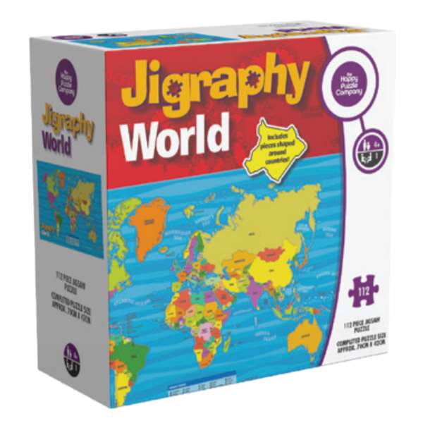 Happy Puzzle Company - Jigraphy World
