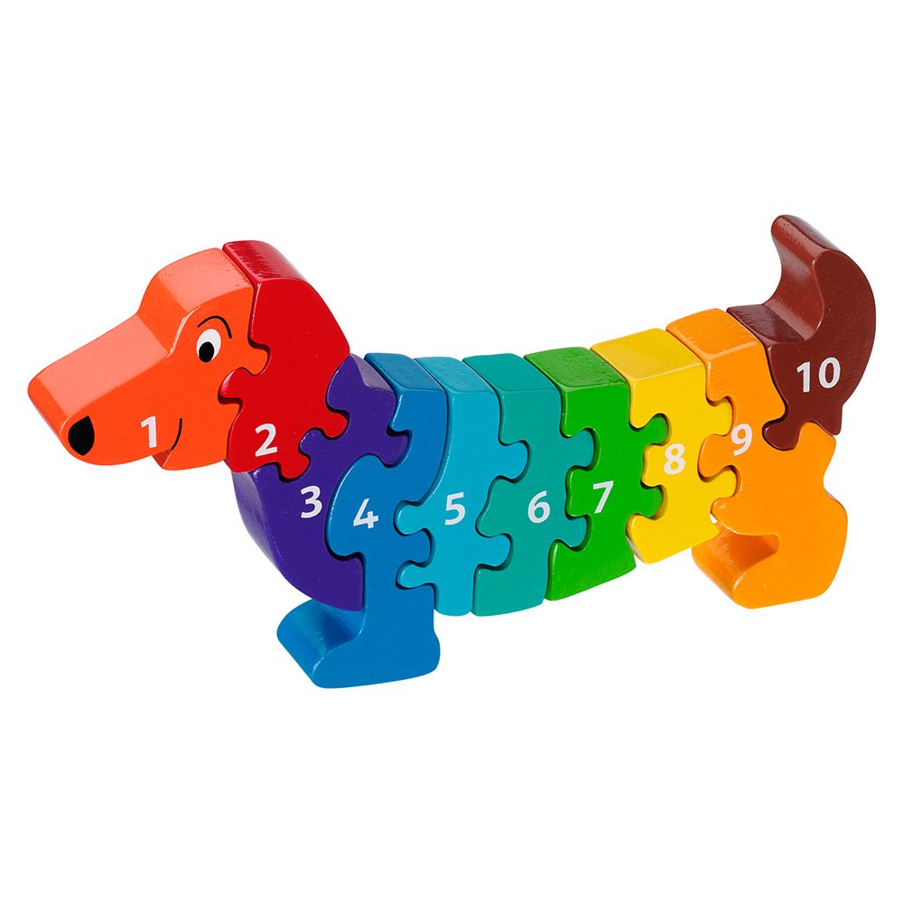 1-10 Dog Jigsaw Puzzle