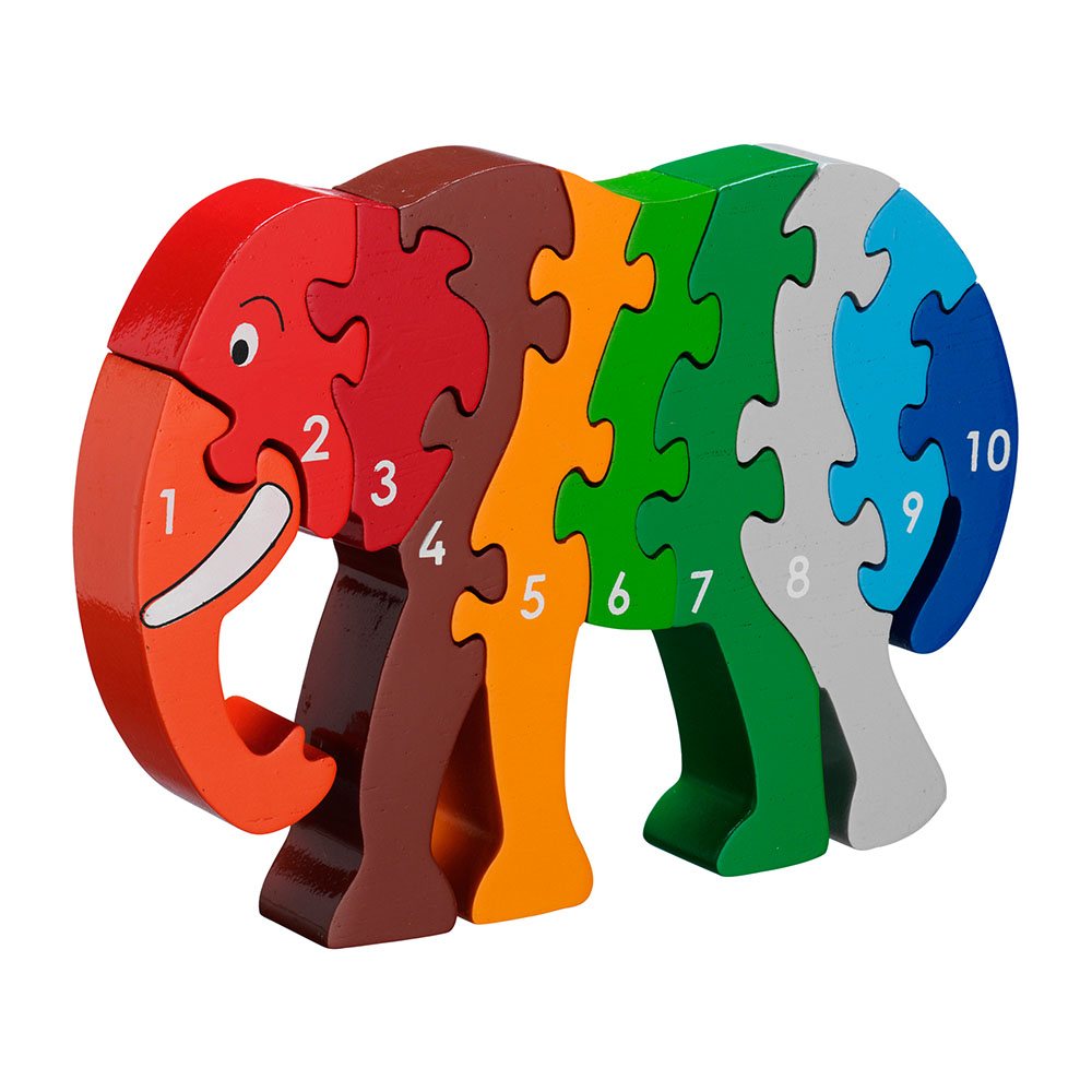 1-10 Elephant Jigsaw Puzzle - BEST SELLER