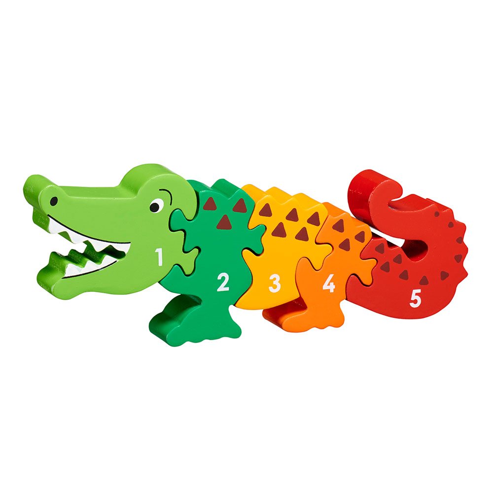1-5 Crocodile Jigsaw Puzzle