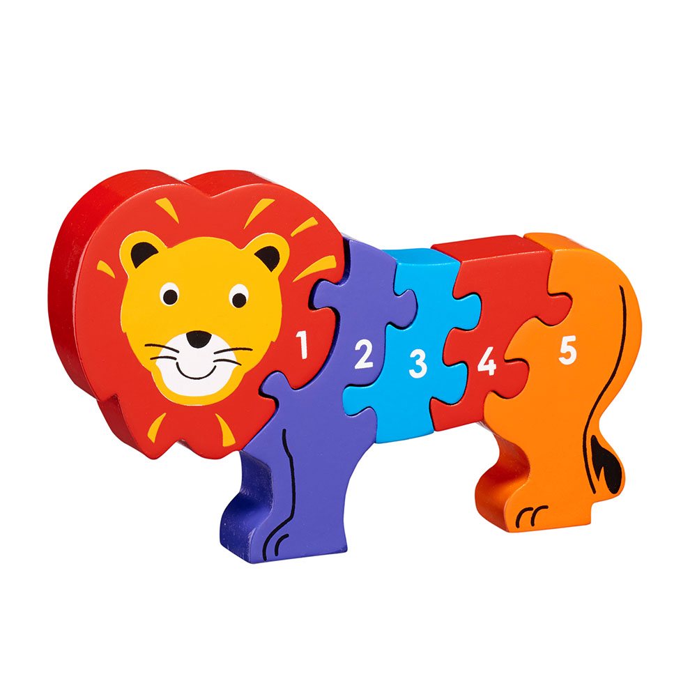 1-5 Lion Jigsaw Puzzle