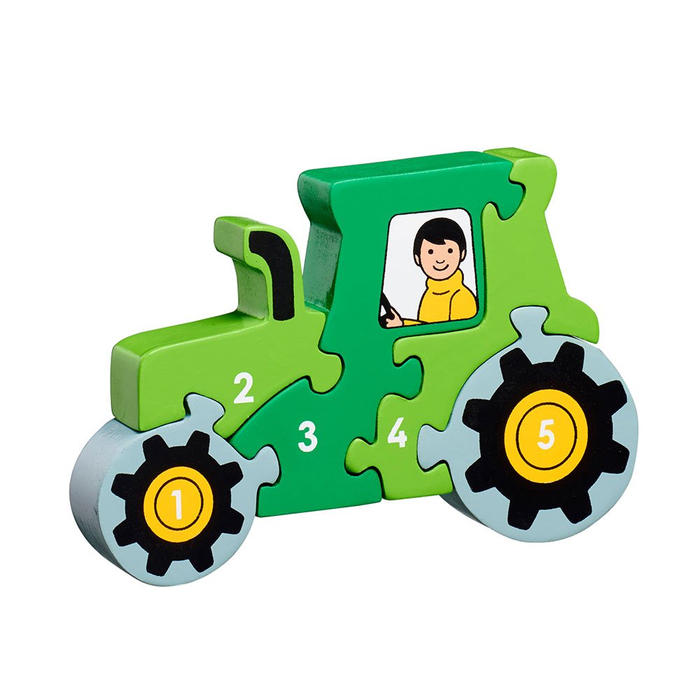 1-5 Tractor Jigsaw Puzzle - BEST SELLER