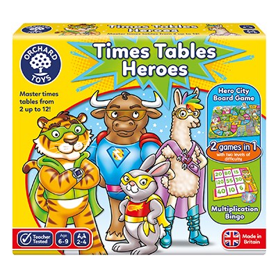 Times Tables Heroes - BEST SELLER