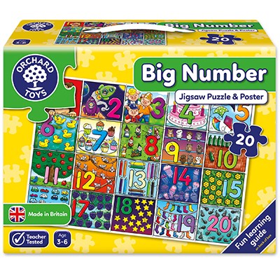 Big Number Jigsaw Puzzle - BEST SELLER