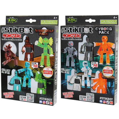 Stikbot Monsters - Werewolf Pack - NEW!