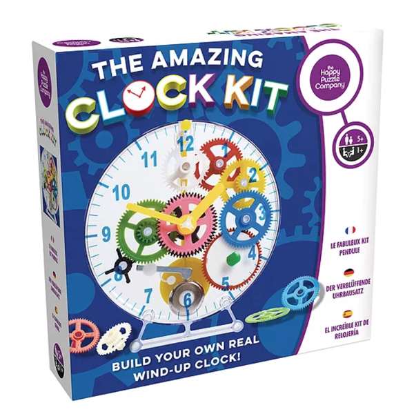 Happy Puzzle Company - The Amazing Clock Kit - NEW!