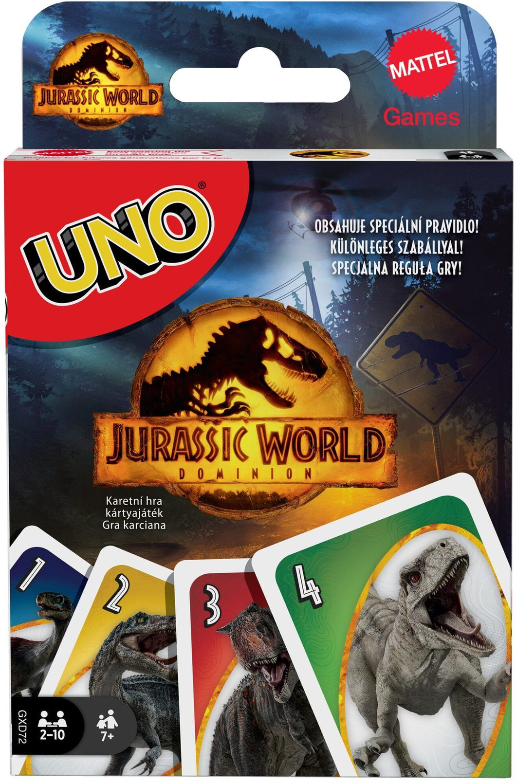 Uno Jurassic World - BEST SELLER!