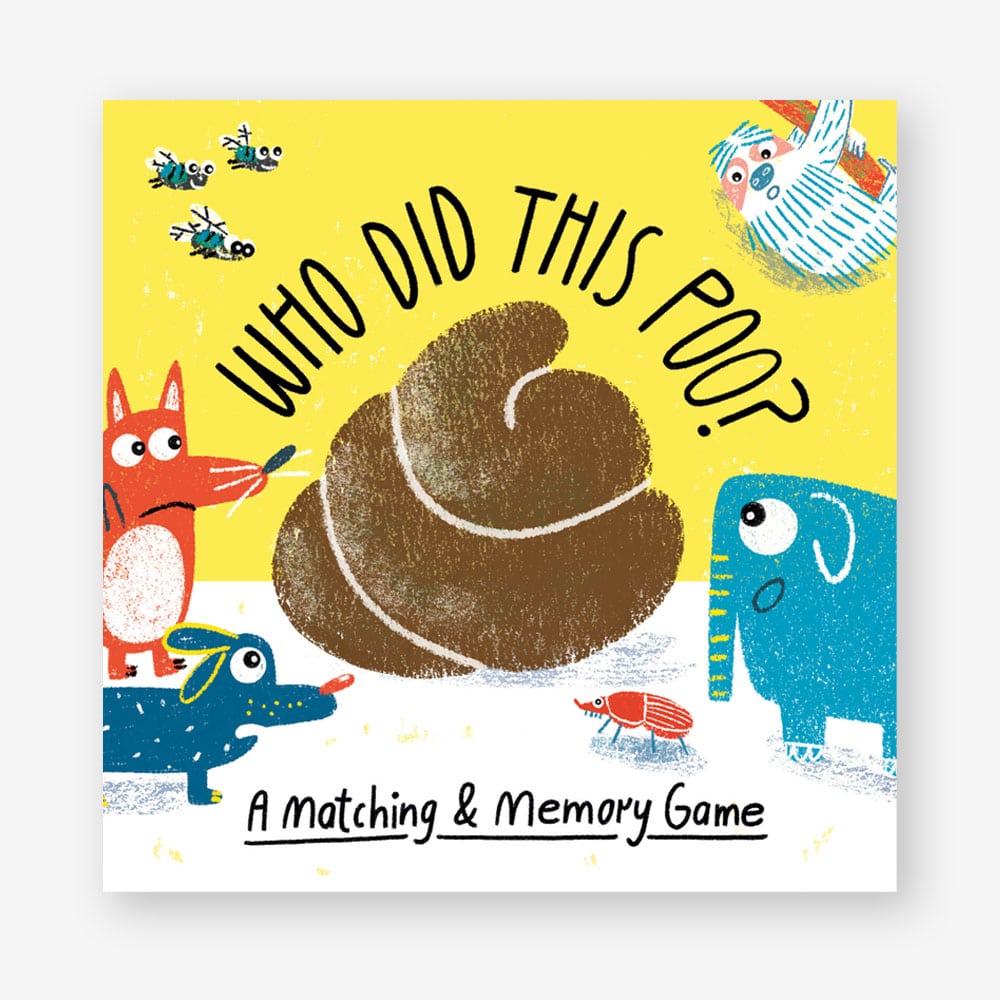 Who Did This Poo? Matching & Memory Game Puzzle - BEST SELLER